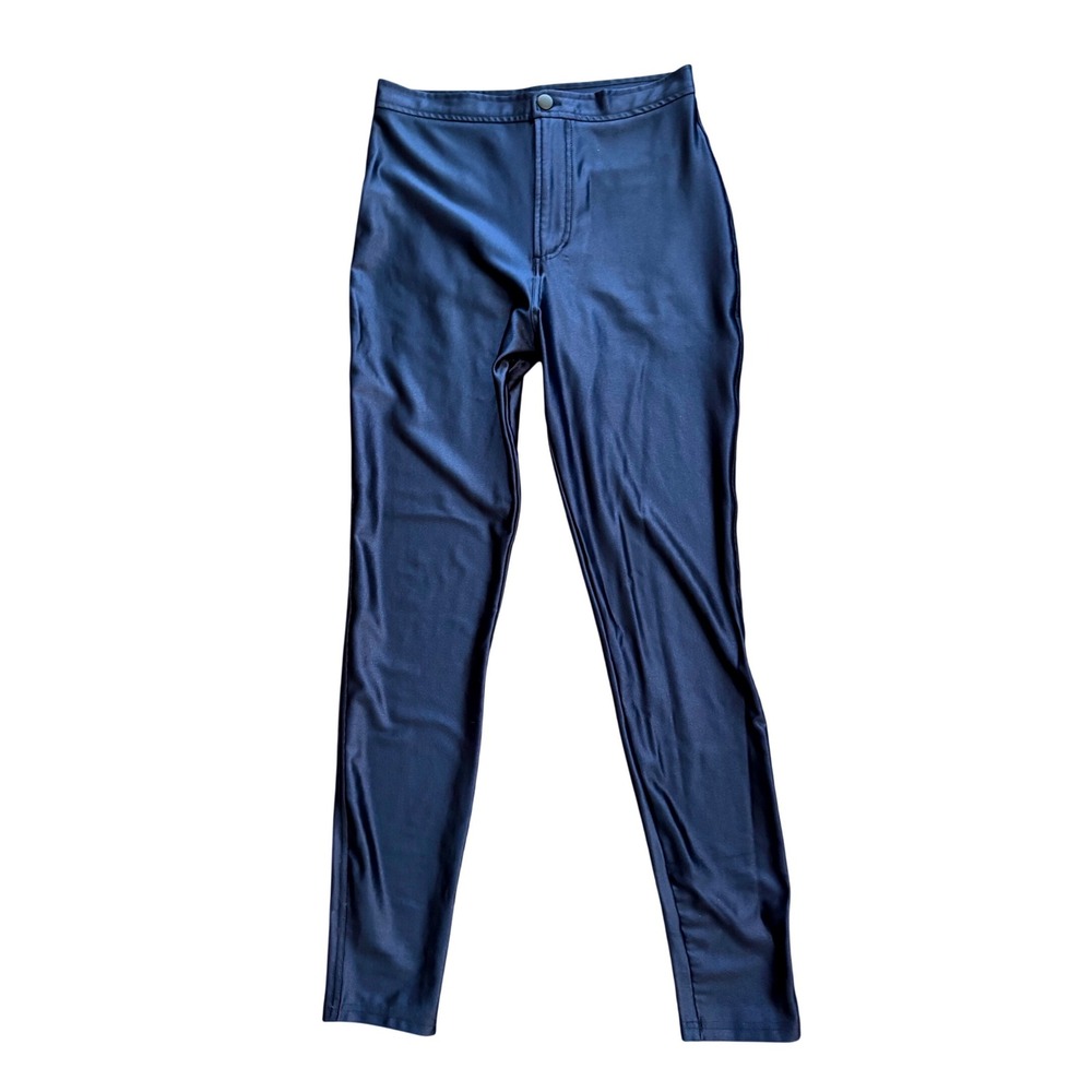 American Apparel Disco Pants Navy Indie Sleaze Y2K Grunge Pants Sz M